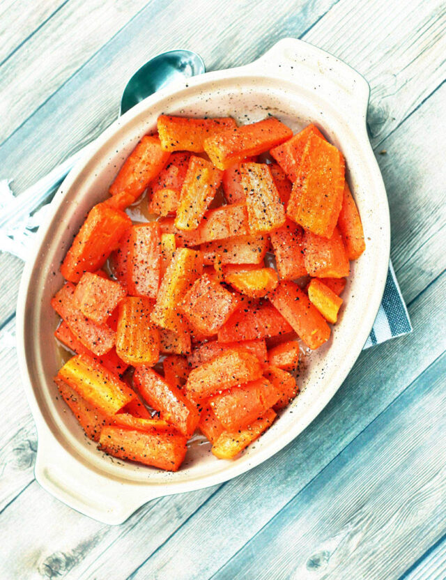 Buttery baked carrots: A super cheap recipe made with basic ingredients - that doesn't disappoint!