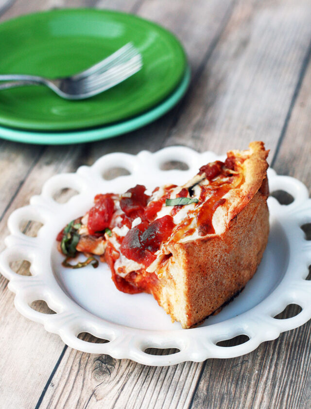 Homemade deep dish pizza at home: Learn how to make this much-loved Chicago-style pizza.