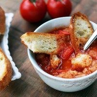 August tomato soup: The freshest summer tomatoes make for the best tomato soup!