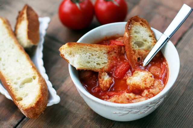 August tomato soup: The freshest summer tomatoes make for the best tomato soup!