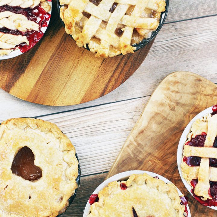 Mini pies: These single-serving pies are more fun to eat, and just as delicious. Learn how to make them!