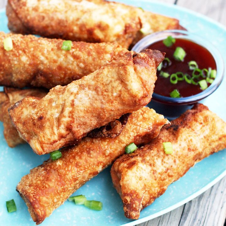 How to make egg rolls from scratch: Click through for recipe!