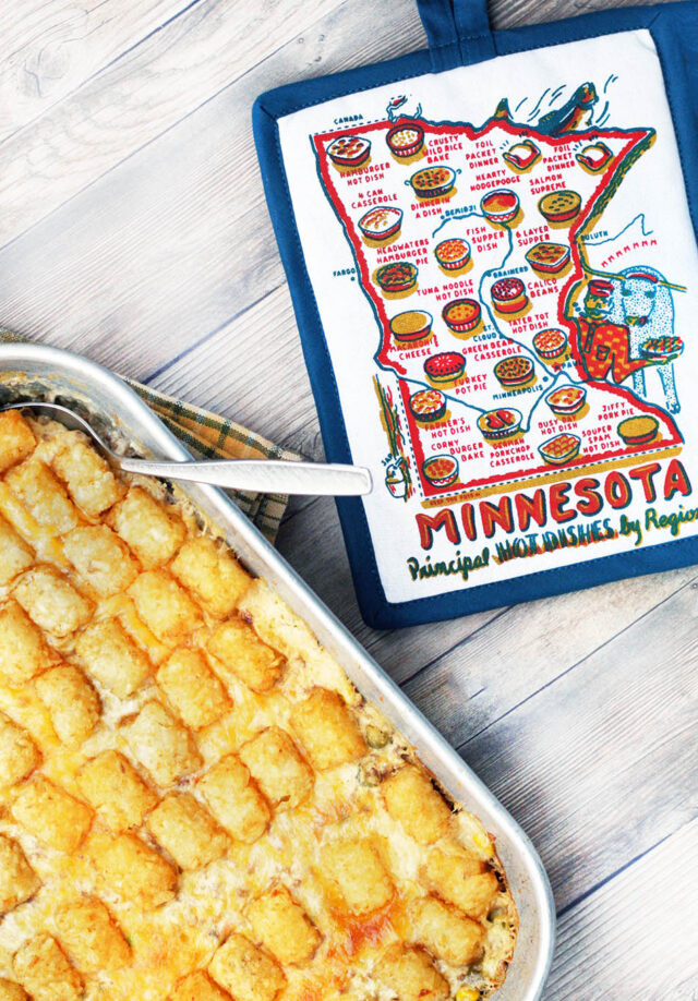 Tator tot hotdish: The classic recipe that defines Minnesota cuisine! Click through for recipe.