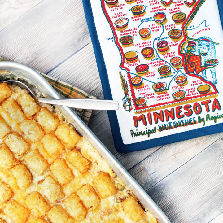 Tator tot hotdish: The classic recipe that defines Minnesota cuisine! Click through for recipe.
