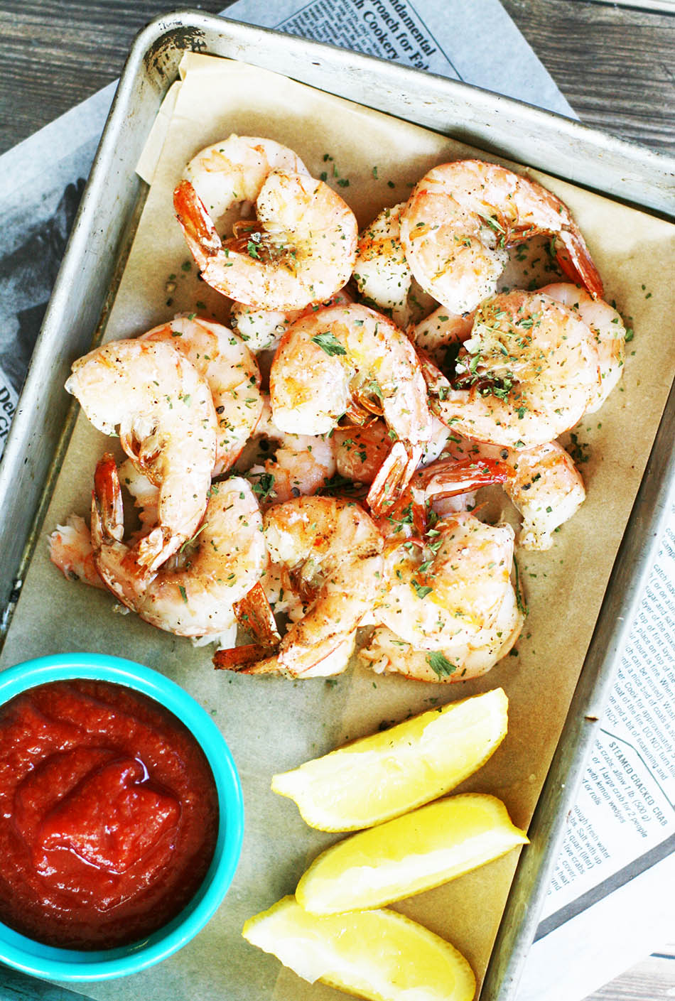 How to make foolproof oven-broiled shrimp at home: Click through for recipe.