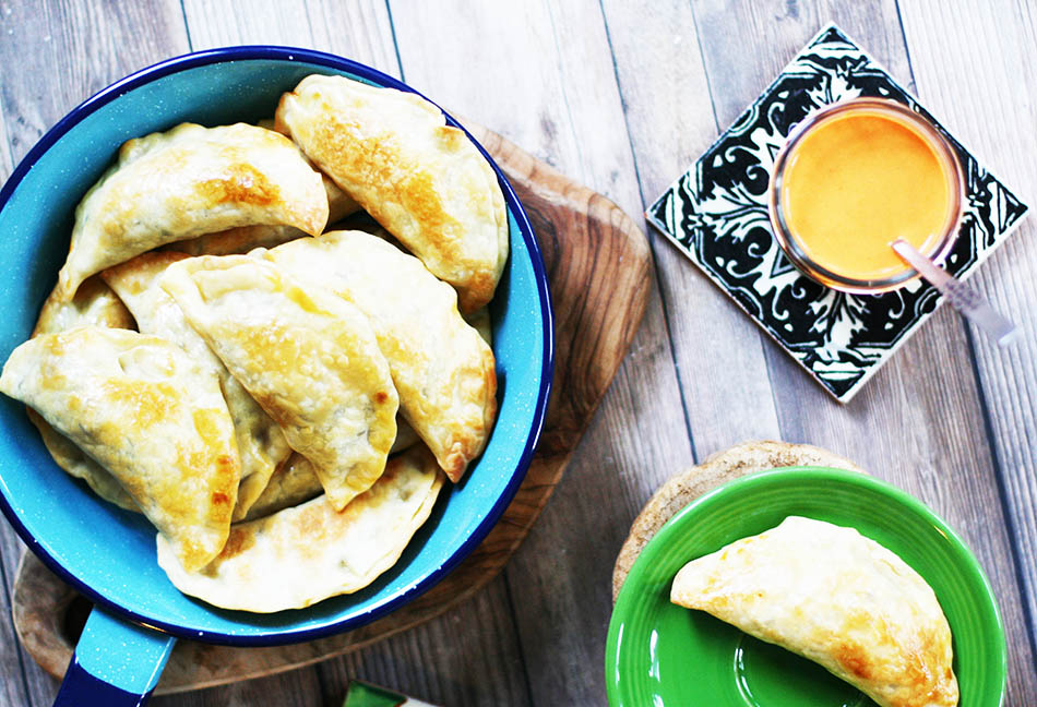 Easy empanadas: Learn how to make empanadas using frozen empanada dough rounds.