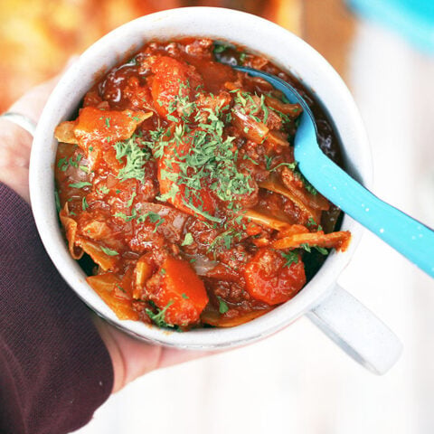Cabbage Roll Soup (Paleo)