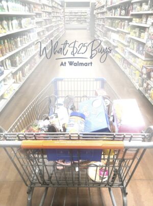 What Does $25 Worth Of Groceries At Walmart Look Like?