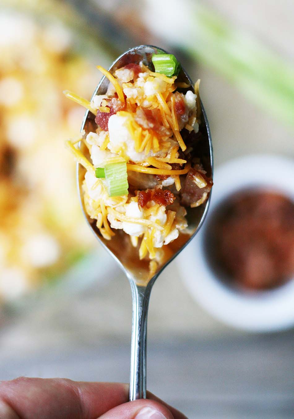 Salad popcorn: Jangan mengetuknya sehingga anda mencubanya!  Klik untuk resipi.