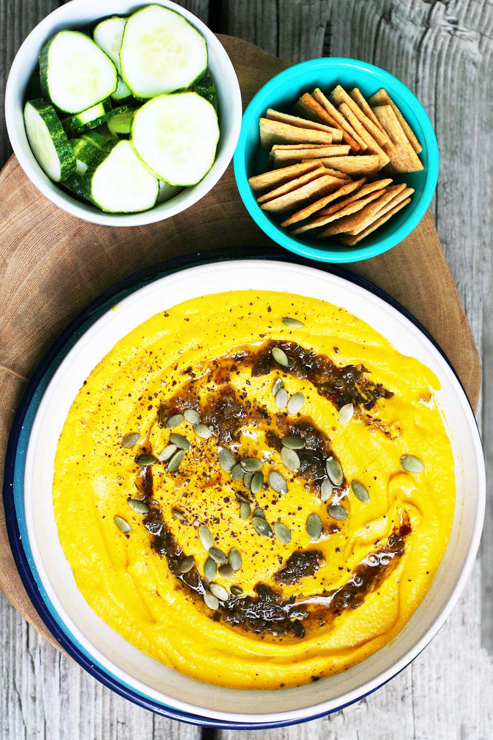 Roasted carrot dip: Don't toss out those old carrots. Learn how to make this irresistible dip instead!