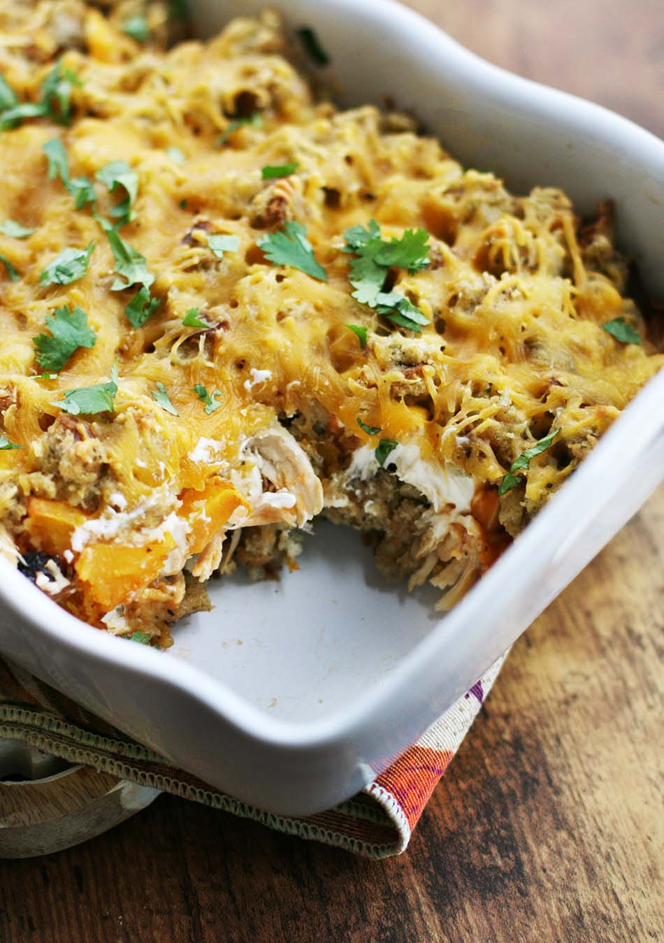 Thanksgiving leftover hotdish: Repurpose your leftovers into something amazing! Click through for recipe.