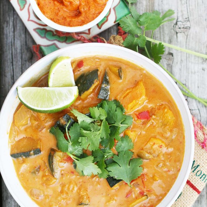 Kabocha squash red curry: Inexpensive and delicious, make this warming dish tonight!