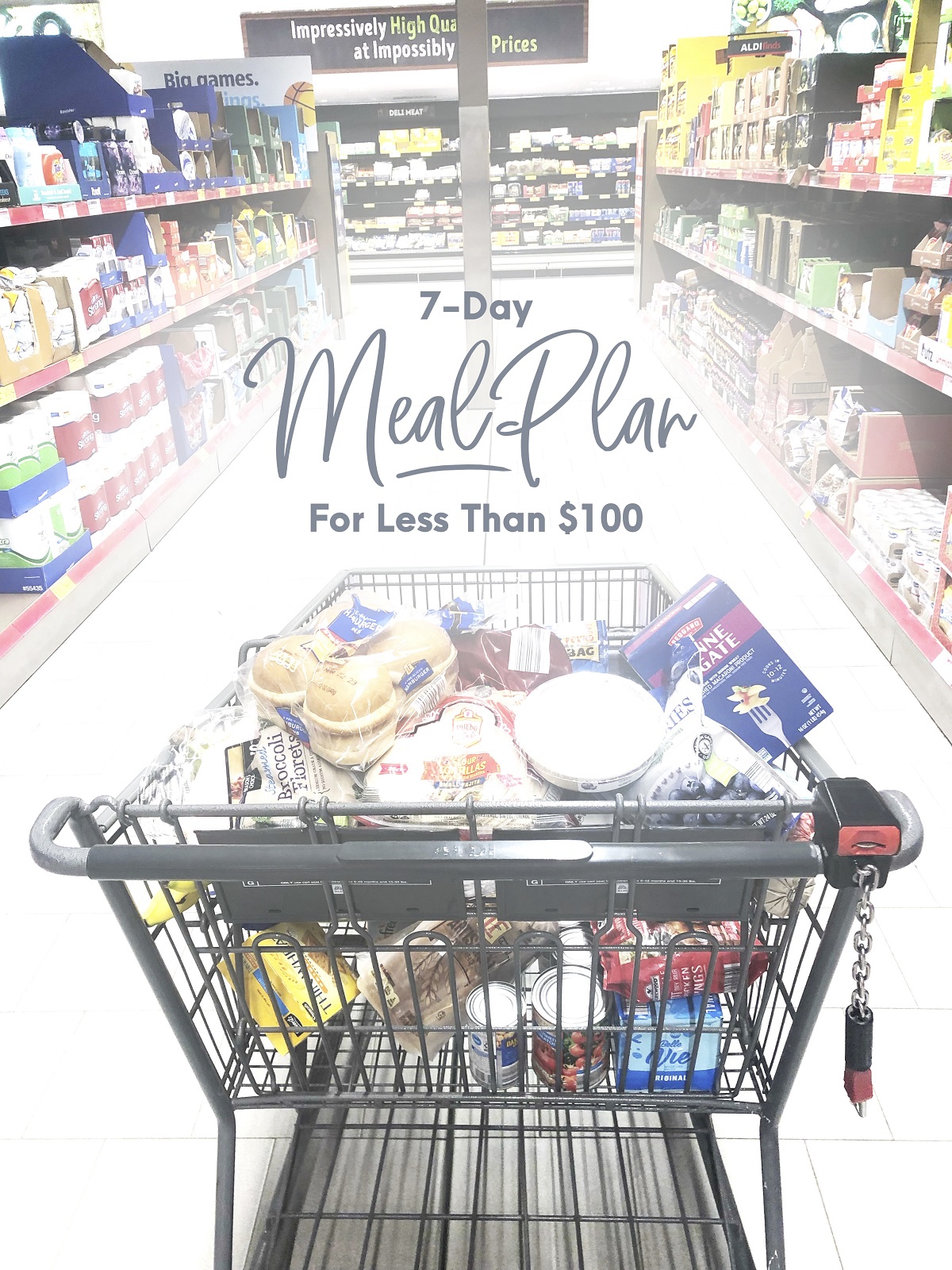 A 7-day meal plan for less than $100: Get the meal plan and recipe to feed a family of 4.