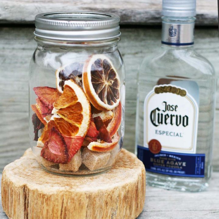 DIY cocktail infusion kits: Make a margarita in a jar to give as a gift.
