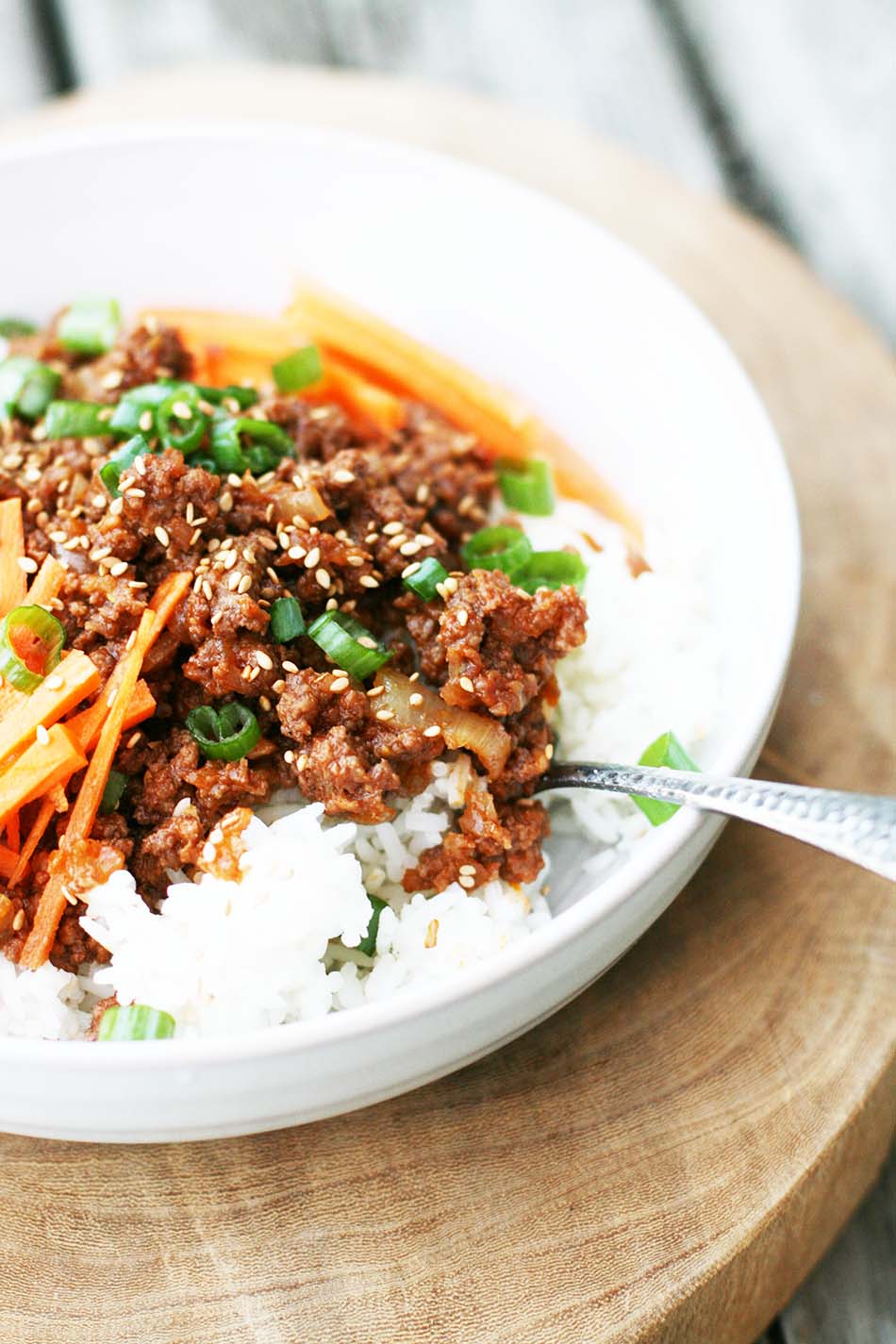 Gochujang ground beef bowls: Affordable, flavorful, and adaptable!