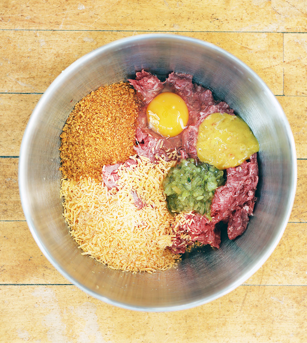 How to make cheeseburger meatballs: Click through for recipe.