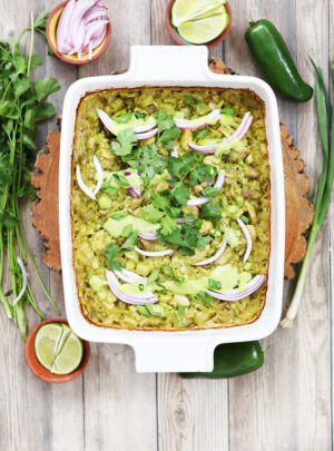 Peruvian Chicken And Rice Bake