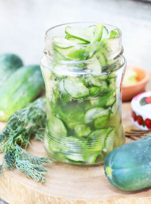 How To Make Freezer Pickles