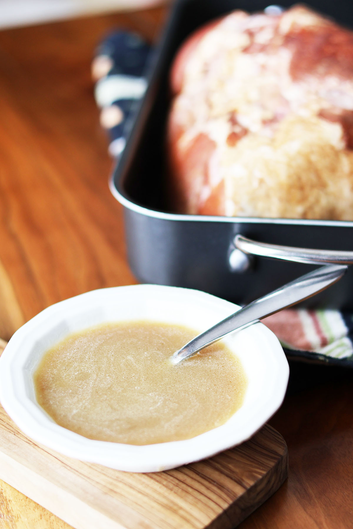 Brown sugar glaze for ham: Super simple, adds great flavor!