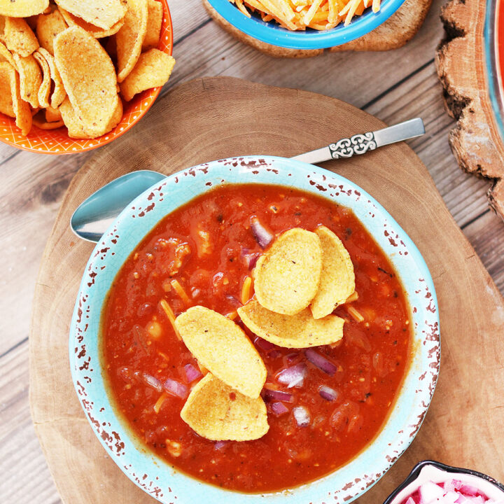 Chicken salsa chili recipe: A favorite soup from Cafe Latte in St. Paul, MN.