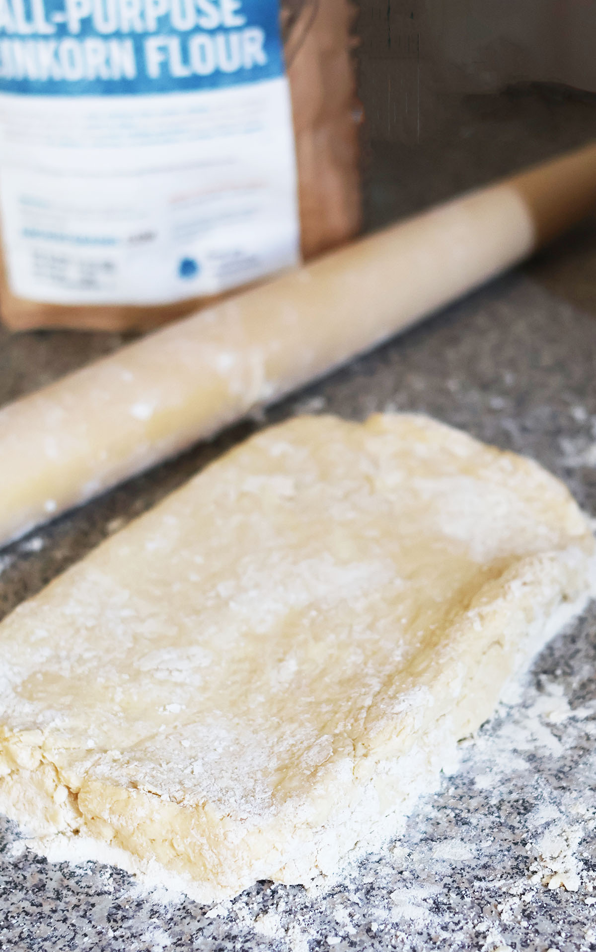 Flaky Einkorn Buttermilk Biscuits