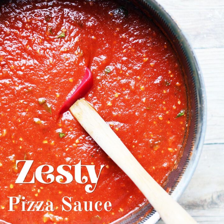 Zesty pizza sauce recipe