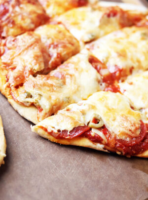 Homemade Frozen Pizzas